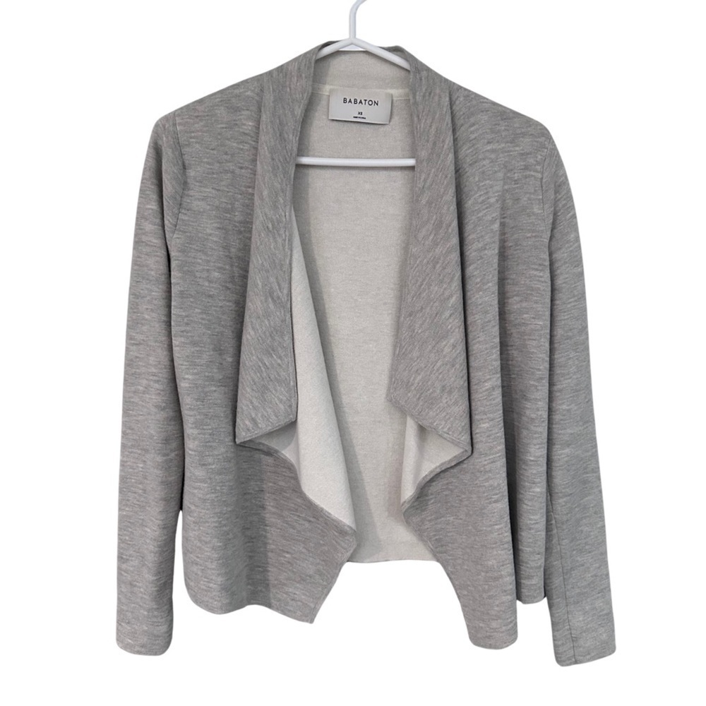 2/$25 Aritzia Babaton Lyle Open Front Wool Blend Cardigan size XS